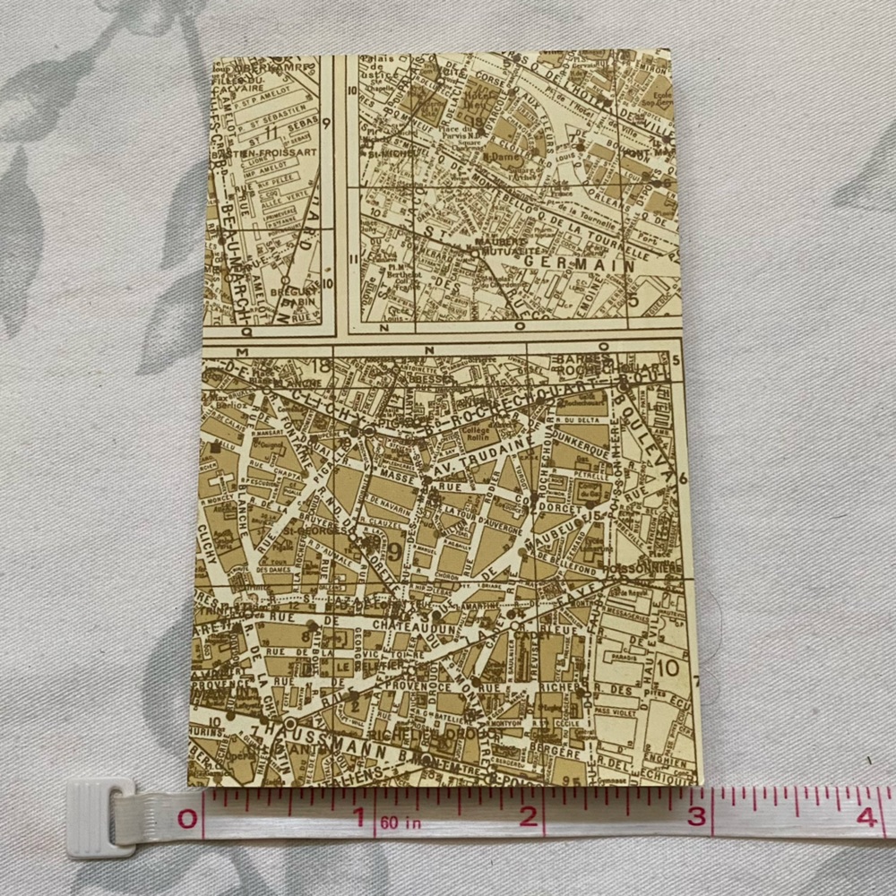 Paris Metro Mini Notebook - Picture 2 of 5